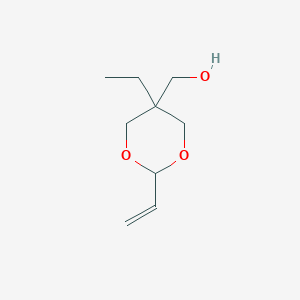 (2-Ethenyl-5-ethyl-1,3-dioxan-5-yl)methanol