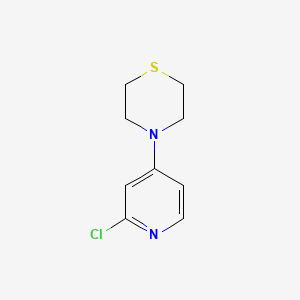 4-(2-Chloropyridin-4-yl)thiomorpholine