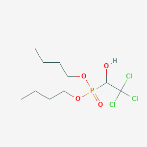 Dibutyl (2,2,2-trichloro-1-hydroxyethyl)phosphonate