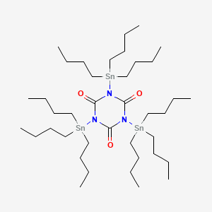 (2,4,6-Trioxo-s-triazinetriyl)tris(tributylstannane)