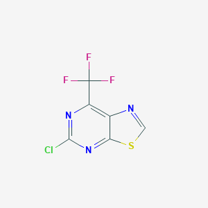 5-Chloro-7-(trifluoromethyl)[1,3]thiazolo[5,4-d]pyrimidine