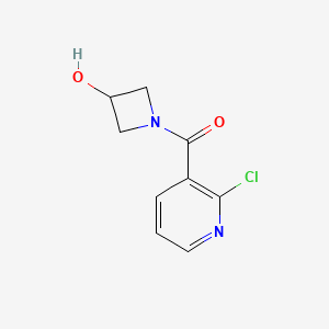 (2-Chloropyridin-3-yl)(3-hydroxyazetidin-1-yl)methanone