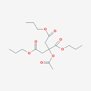 Tripropyl 2-(acetyloxy)propane-1,2,3-tricarboxylate