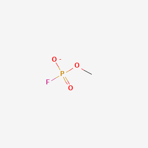 molecular formula CH3FO3P- B14744746 Fluoro(methoxy)phosphinate CAS No. 754-02-9