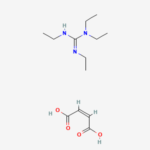 (Z)-but-2-enedioic acid;1,1,2,3-tetraethylguanidine