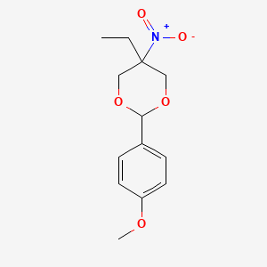 5-Ethyl-2-(4-methoxyphenyl)-5-nitro-1,3-dioxane