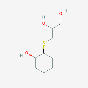 3-{[(1S,2S)-2-hydroxycyclohexyl]sulfanyl}propane-1,2-diol