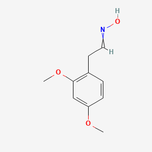 N-[2-(2,4-dimethoxyphenyl)ethylidene]hydroxylamine