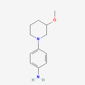4-(3-Methoxypiperidin-1-yl)aniline