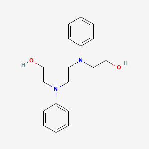 2,2'-[Ethane-1,2-diylbis(phenylazanediyl)]di(ethan-1-ol)