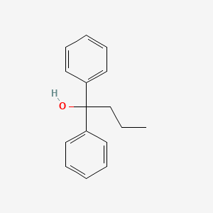 molecular formula C16H18O B14744884 1,1-Diphenyl-1-butanol CAS No. 5331-17-9