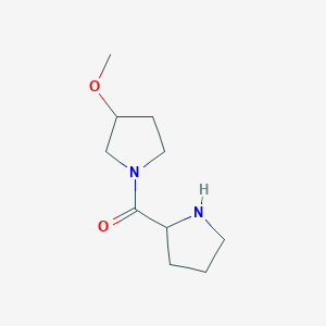 molecular formula C10H18N2O2 B1474489 3-Methoxy-1-prolylpyrrolidine CAS No. 1702442-73-6