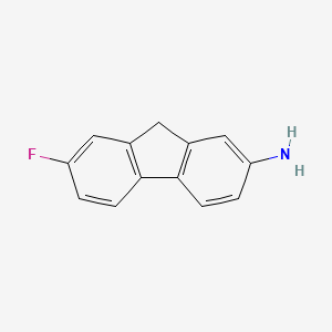 7-Fluoro-9h-fluoren-2-amine