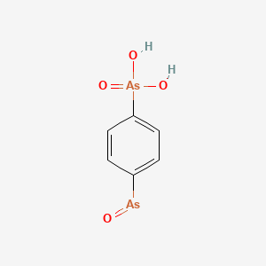 [4-(Oxoarsanyl)phenyl]arsonic acid