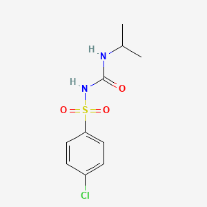 1-(4-Chlorophenyl)sulfonyl-3-propan-2-ylurea