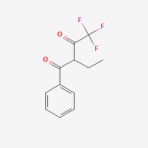 2-Ethyl-4,4,4-trifluoro-1-phenylbutane-1,3-dione