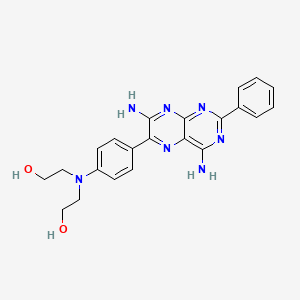 2,2'-{[4-(4,7-Diamino-2-phenylpteridin-6-yl)phenyl]imino}diethanol