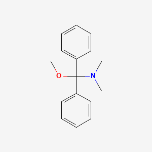 1-Methoxy-n,n-dimethyl-1,1-diphenylmethanamine