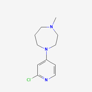 1-(2-Chloropyridin-4-yl)-4-methyl-1,4-diazepane