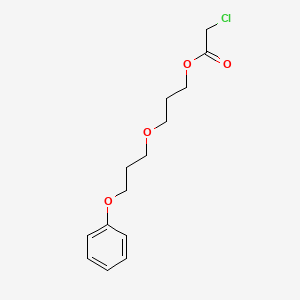 3-(3-Phenoxypropoxy)propyl chloroacetate