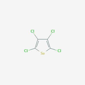 molecular formula C4Cl4Se B14745534 Tetrachloroselenophene CAS No. 1468-78-6