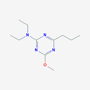 N,N-Diethyl-4-methoxy-6-propyl-1,3,5-triazin-2-amine