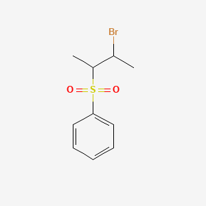 [(3-Bromobutan-2-yl)sulfonyl]benzene