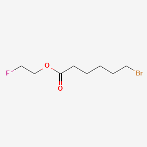 molecular formula C8H14BrFO2 B14745620 2-Fluoroethyl 5-bromopentanecarboxylate CAS No. 407-48-7