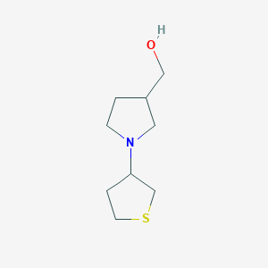 (1-(Tetrahydrothiophen-3-yl)pyrrolidin-3-yl)methanol