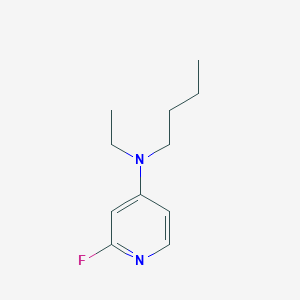 molecular formula C11H17FN2 B1474570 N-butyl-N-ethyl-2-fluoropyridin-4-amine CAS No. 1565470-18-9