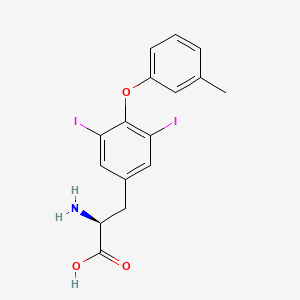 3,5-Diiodo-O-(3-methylphenyl)-L-tyrosine