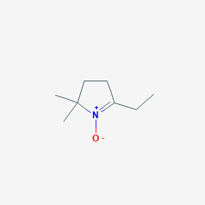 2H-Pyrrole, 5-ethyl-3,4-dihydro-2,2-dimethyl-, 1-oxide