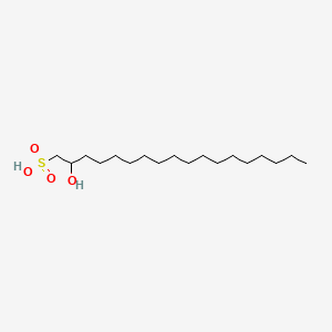 2-Hydroxy-1-octadecanesulfonic acid