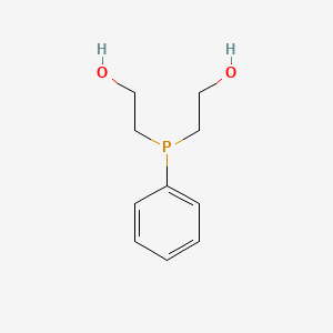 2-[2-Hydroxyethyl(phenyl)phosphanyl]ethanol