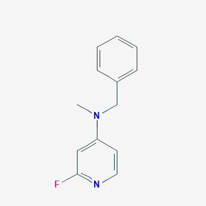 N-benzyl-2-fluoro-N-methylpyridin-4-amine