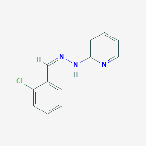 N-[(Z)-(2-chlorophenyl)methylideneamino]pyridin-2-amine