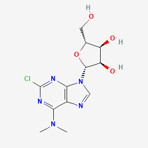 (2R,3R,4S,5R)-2-[2-chloro-6-(dimethylamino)purin-9-yl]-5-(hydroxymethyl)oxolane-3,4-diol