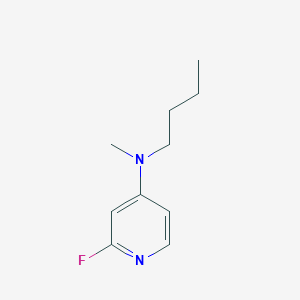 molecular formula C10H15FN2 B1474584 N-butyl-2-fluoro-N-methylpyridin-4-amine CAS No. 1566167-04-1