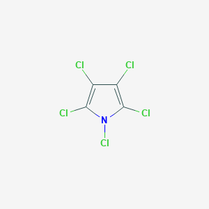 1,2,3,4,5-Pentachloro-1H-pyrrole