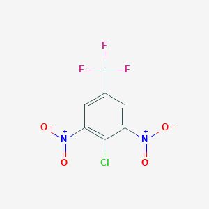 molecular formula C7H2ClF3N2O4 B147460 4-氯-3,5-二硝基苯三氟化物 CAS No. 393-75-9