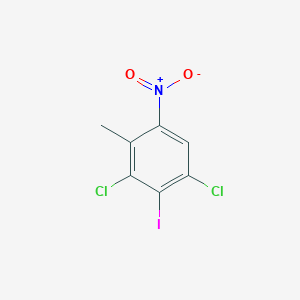 1,3-Dichloro-2-iodo-4-methyl-5-nitrobenzene