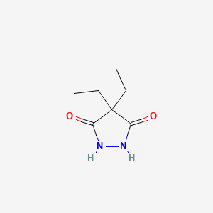 3,5-Pyrazolidinedione, 4,4-diethyl-