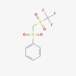 [(Phenyl)sulfonyl][(trifluoromethyl)sulfonyl]methane