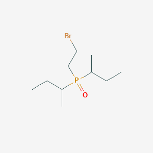 (2-Bromoethyl)(dibutan-2-yl)phosphane oxide