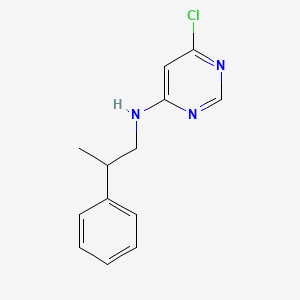 6-chloro-N-(2-phenylpropyl)pyrimidin-4-amine
