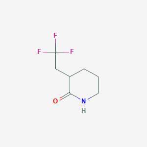 3-(2,2,2-Trifluoroethyl)piperidin-2-one