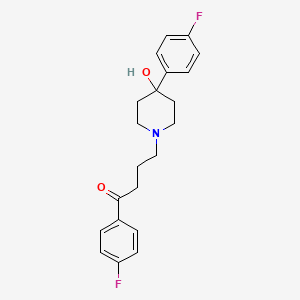 1-(4-fluorophenyl)-4-[4-(4-fluorophenyl)-4-hydroxypiperidin-1-yl]butan-1-one