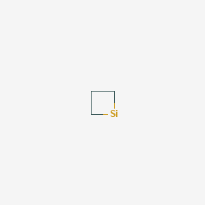 molecular formula C3H6Si B14746246 Silacyclobutane CAS No. 287-29-6