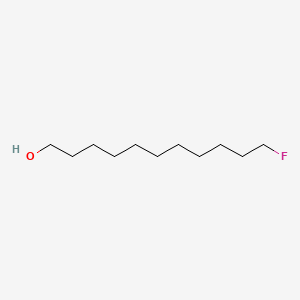 molecular formula C11H23FO B14746255 11-Fluoro-1-undecanol CAS No. 463-36-5