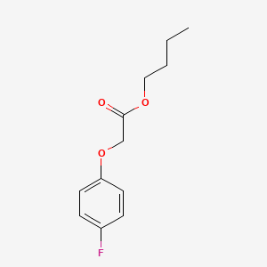 molecular formula C12H15FO3 B14746261 Butyl 2-(4-fluorophenoxy)acetate CAS No. 1426-73-9